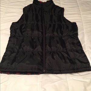 Merona black vest